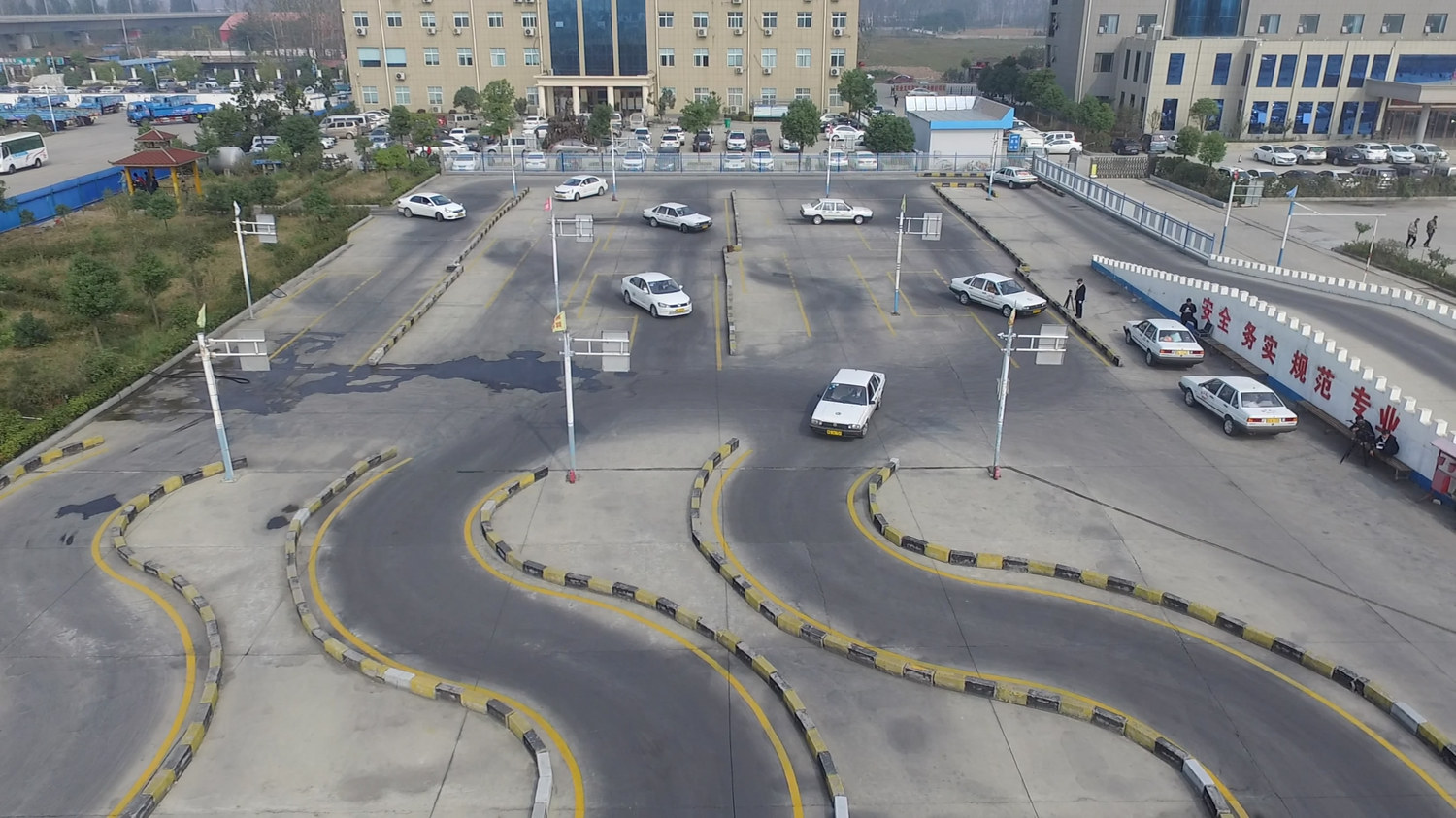 通泰驾校训练场